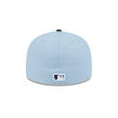 59FIFTY オンフィールド MLB City Connect ワシントン・ナショナルズ スカイブルー ネイビーバイザー