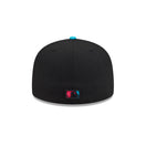 59FIFTY オンフィールド MLB City Connect マイアミ・マーリンズ ブラック
