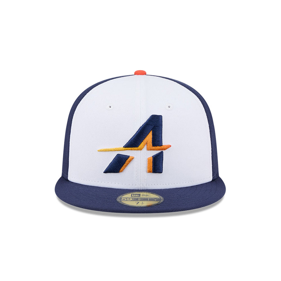 59FIFTY オンフィールド MLB City Connect ヒューストン・アストロズ ホワイト/ネイビー