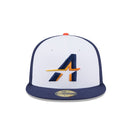 59FIFTY オンフィールド MLB City Connect ヒューストン・アストロズ ホワイト/ネイビー