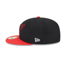 59FIFTY オンフィールド MLB City Connect シカゴ・ホワイトソックス オルタネイト ブラック レッドバイザー