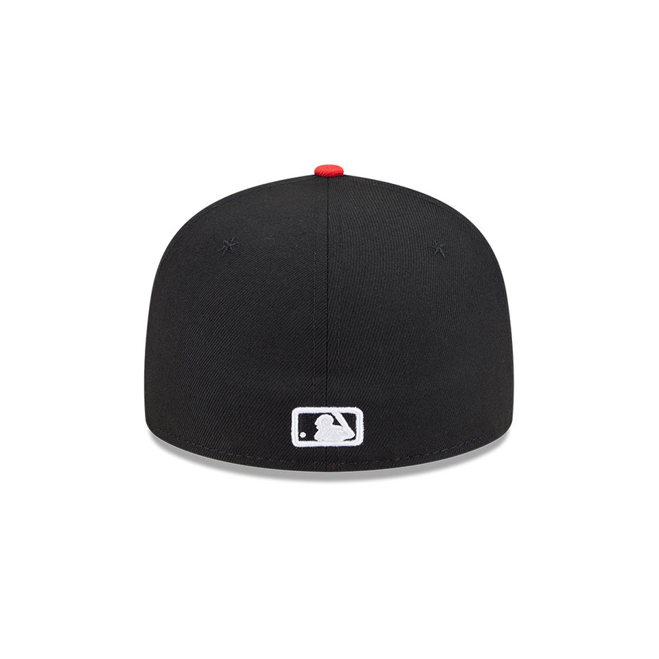59FIFTY オンフィールド MLB City Connect シカゴ・ホワイトソックス オルタネイト ブラック レッドバイザー