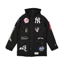 N-3B パーカージャケット Alpha Industries ニューヨーク・ヤンキース ブラック