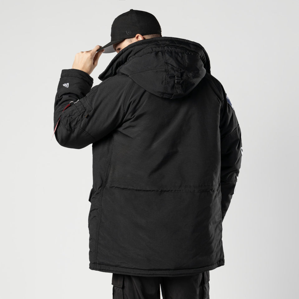 N-3B パーカージャケット Alpha Industries ニューヨーク・ヤンキース ブラック
