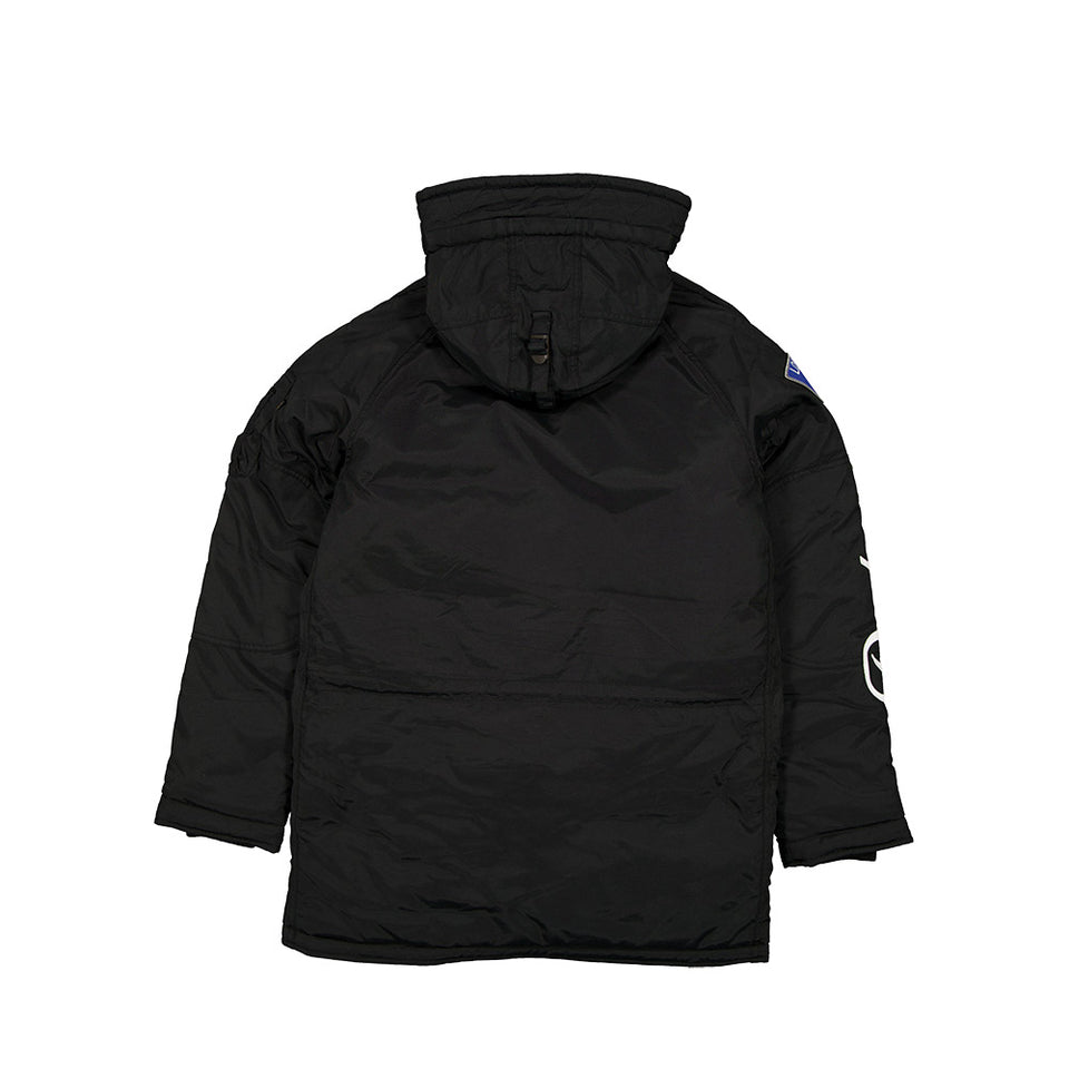N-3B パーカージャケット Alpha Industries ロサンゼルス・ドジャース ブラック