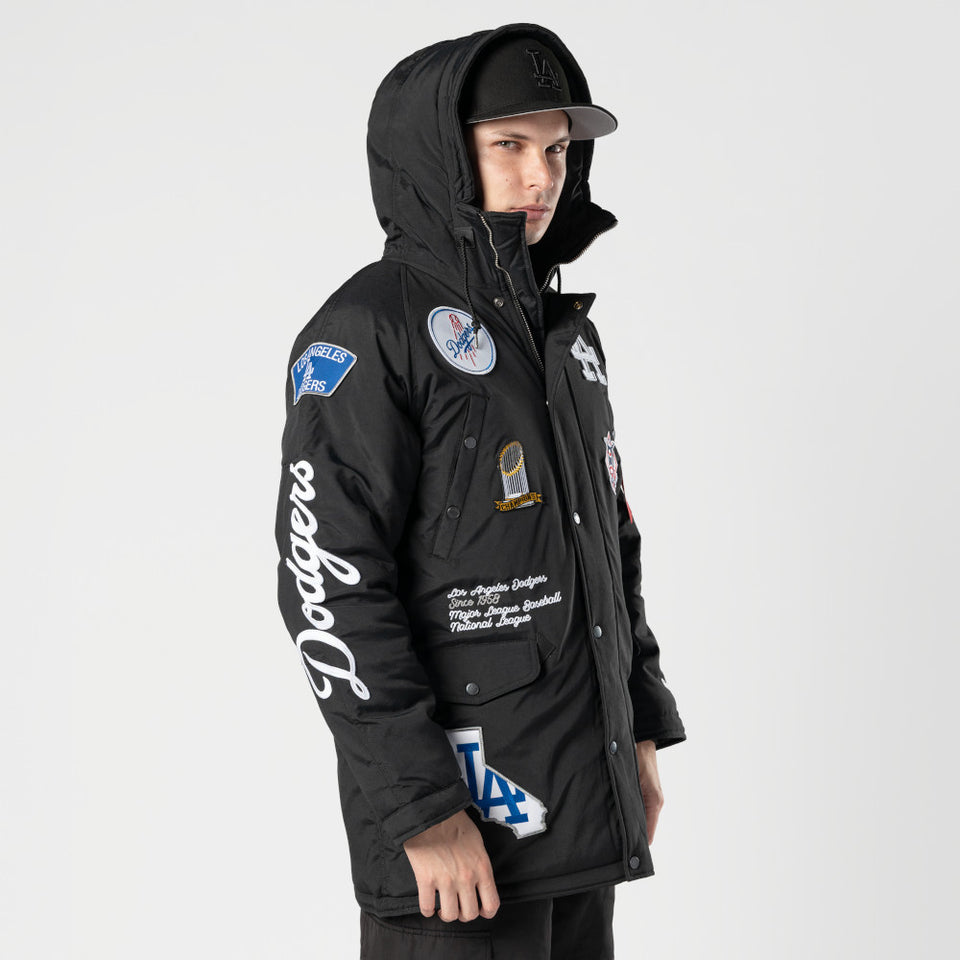 N-3B パーカージャケット Alpha Industries ロサンゼルス・ドジャース ブラック