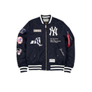 MA-1 ボンバージャケット Alpha Industries ニューヨーク・ヤンキース ネイビー
