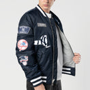 MA-1 ボンバージャケット Alpha Industries ニューヨーク・ヤンキース ネイビー