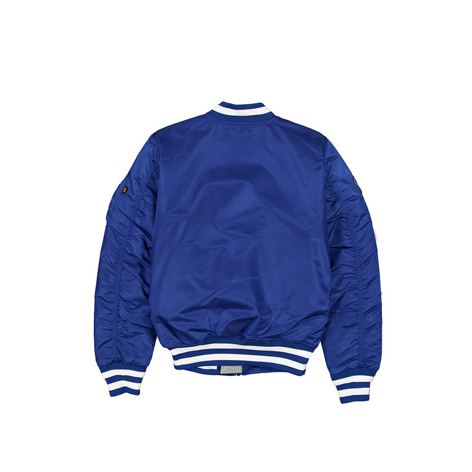 MA-1 ボンバージャケット Alpha Industries ロサンゼルス・ドジャース ブルー
