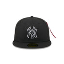 59FIFTY Alpha Industries ニューヨーク・ヤンキース ブラック