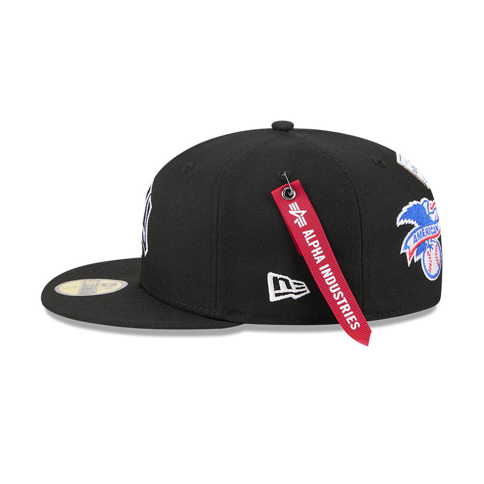 59FIFTY Alpha Industries ニューヨーク・ヤンキース ブラック