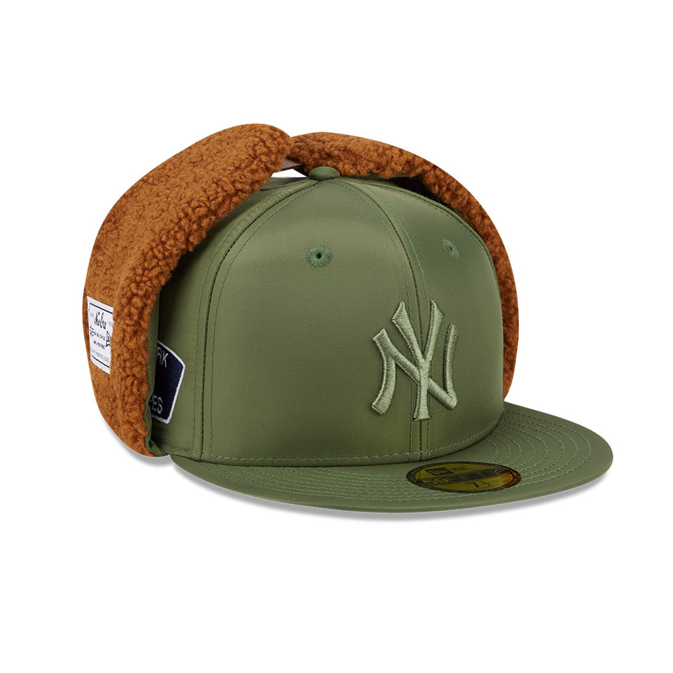 59FIFTY Dog Ear Alpha Industries ニューヨーク・ヤンキース オリーブ