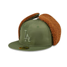 59FIFTY Dog Ear Alpha Industries ロサンゼルス・ドジャース オリーブ