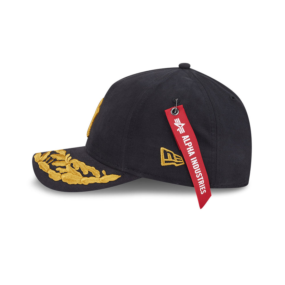 9FORTY M-Crown A-Frame Alpha Industries ニューヨーク・ヤンキース ブラック