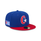 59FIFTY 2026 World Baseball Classic On-Field キューバ ブルー レッドバイザー