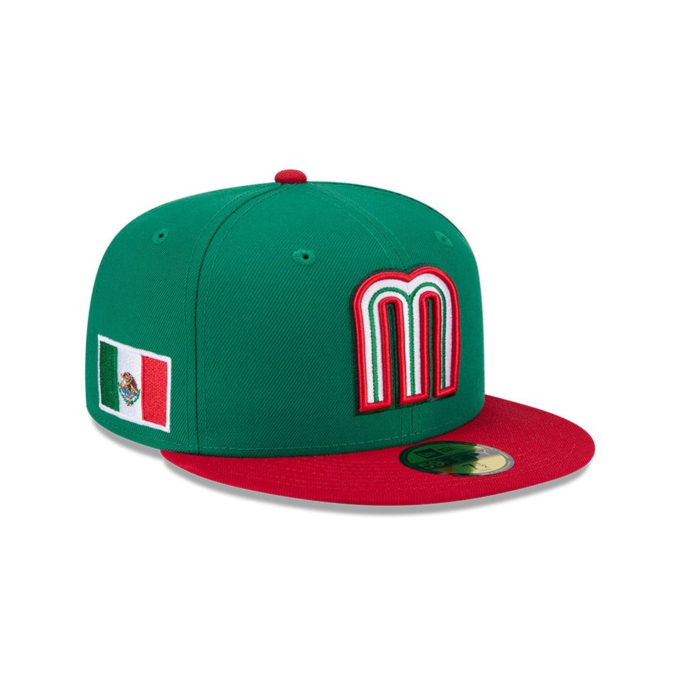59FIFTY 2026 World Baseball Classic On-Field メキシコ グリーン レッドバイザー