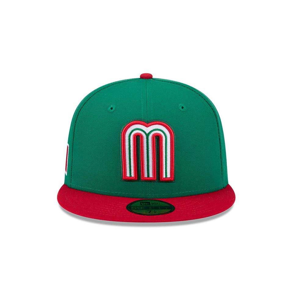 59FIFTY 2026 World Baseball Classic On-Field メキシコ グリーン レッドバイザー
