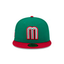 59FIFTY 2026 World Baseball Classic On-Field メキシコ グリーン レッドバイザー