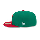 59FIFTY 2026 World Baseball Classic On-Field メキシコ グリーン レッドバイザー