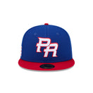 59FIFTY 2026 World Baseball Classic On-Field プエルトリコ ブルー レッドバイザー