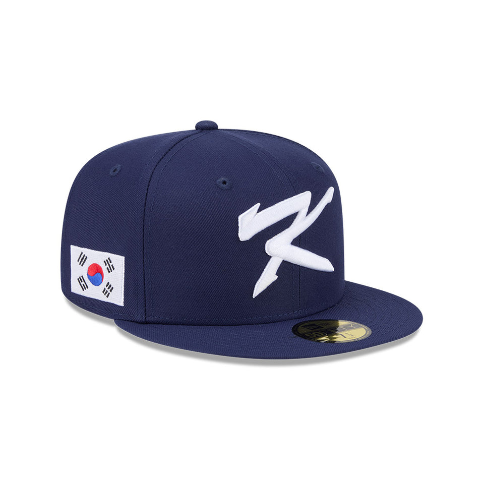 59FIFTY Exile World ネイビーキャップ 7 1/4 59FIFTY 2026 World Baseball Classic On-Field 韓国 ネイビー