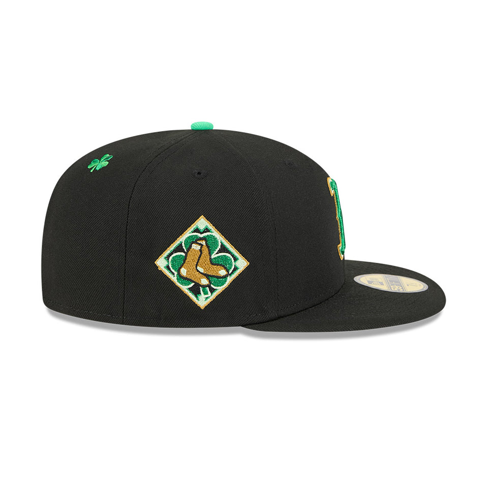 59FIFTY MLB St. Patrick's Day ボストン・レッドソックス ブラック