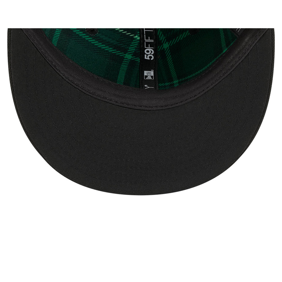 ニューエラ 59FIFTY ドジャース セントパトリックスデー 新作 7 3/8 59FIFTY MLB St. Patrick's Day ロサンゼルス・ドジャース ブラック