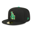 59FIFTY MLB St. Patrick's Day ロサンゼルス・ドジャース ブラック