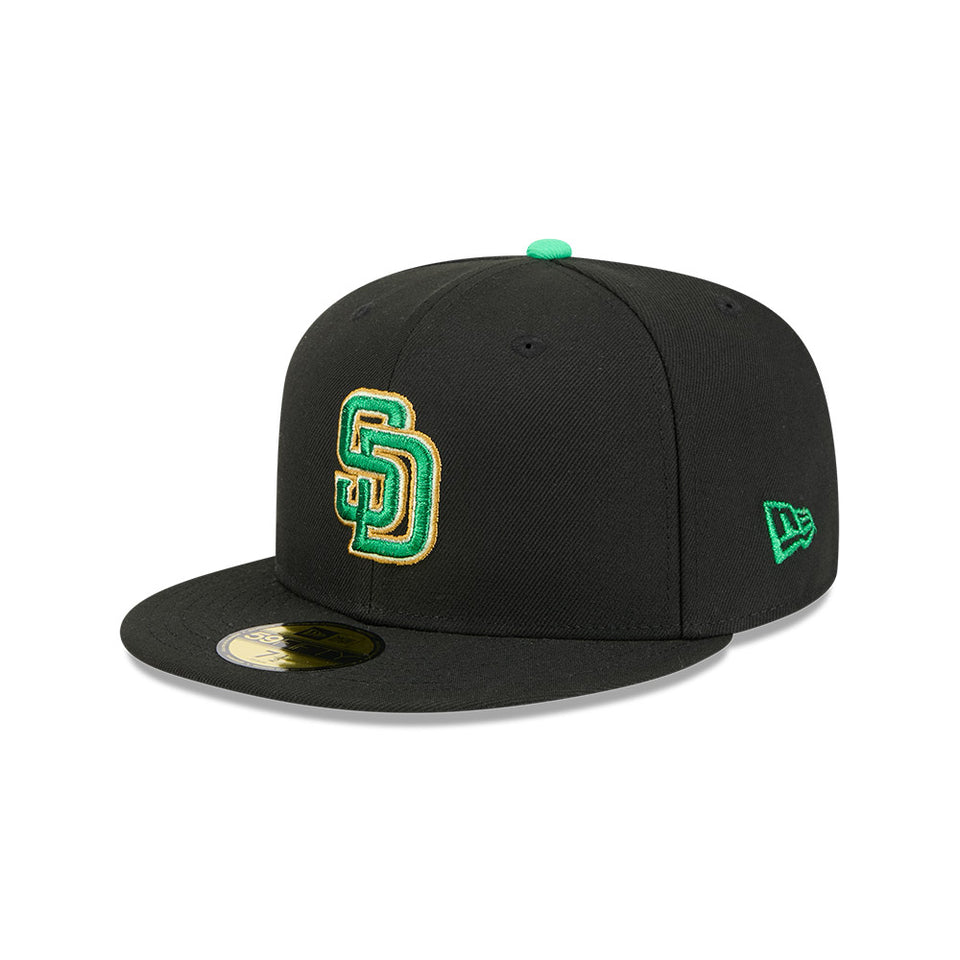 59FIFTY MLB St. Patrick's Day サンディエゴ・パドレス ブラック