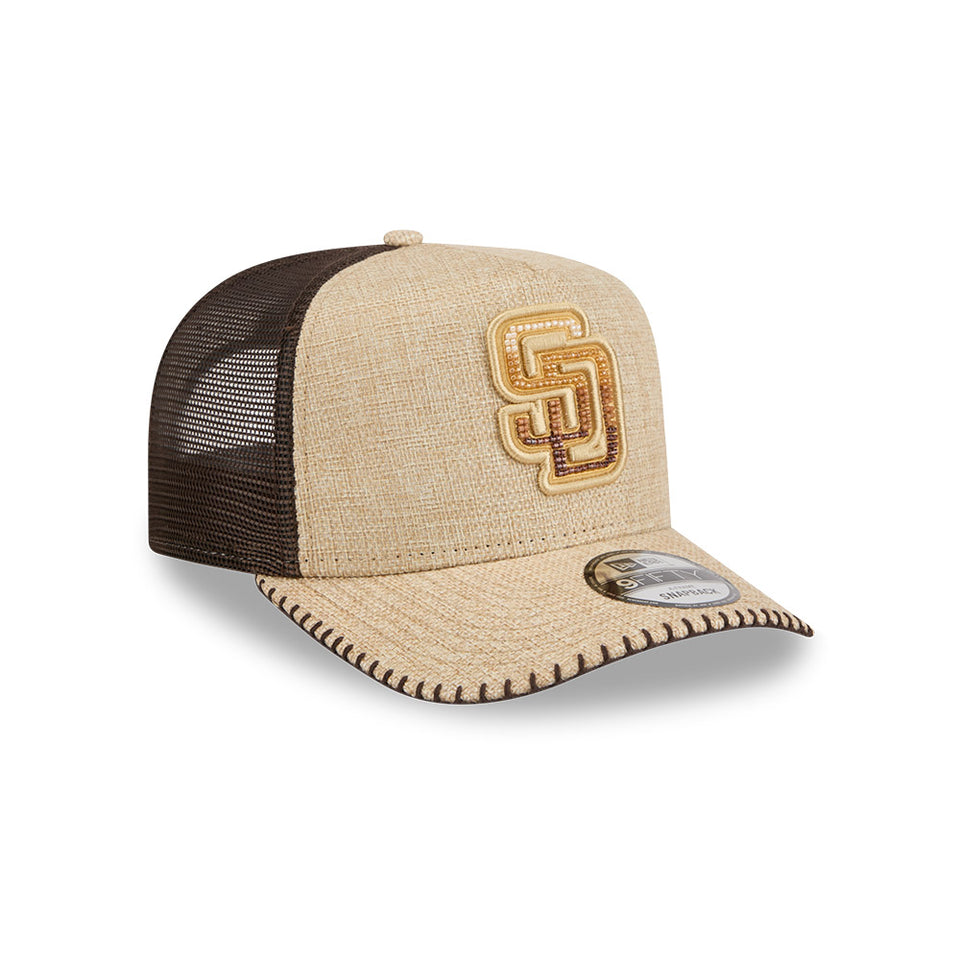 9FIFTY A-Frame トラッカー Beaded ビーズ サンディエゴ・パドレス