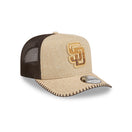 9FIFTY A-Frame トラッカー Beaded ビーズ サンディエゴ・パドレス