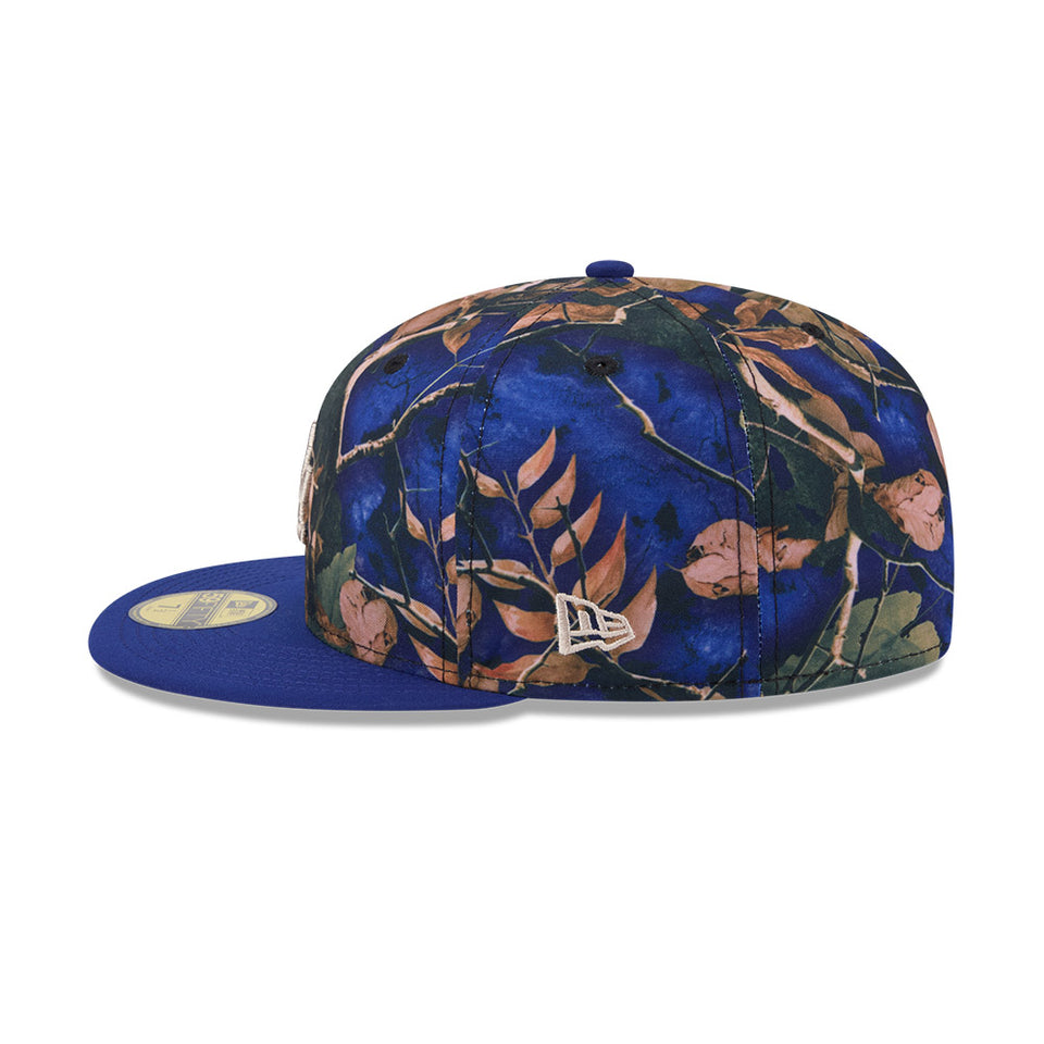 59FIFTY Leaves ロサンゼルス・ドジャース ダークロイヤルバイザー