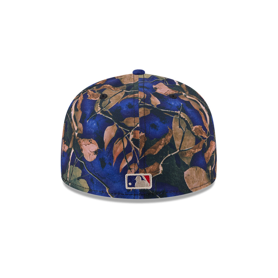 59FIFTY Leaves ロサンゼルス・ドジャース ダークロイヤルバイザー