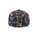 59FIFTY Leaves デトロイト・タイガース ネイビーバイザー