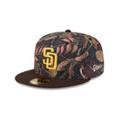 59FIFTY Leaves サンディエゴ・パドレス ブラウンバイザー