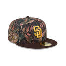 59FIFTY Leaves サンディエゴ・パドレス ブラウンバイザー