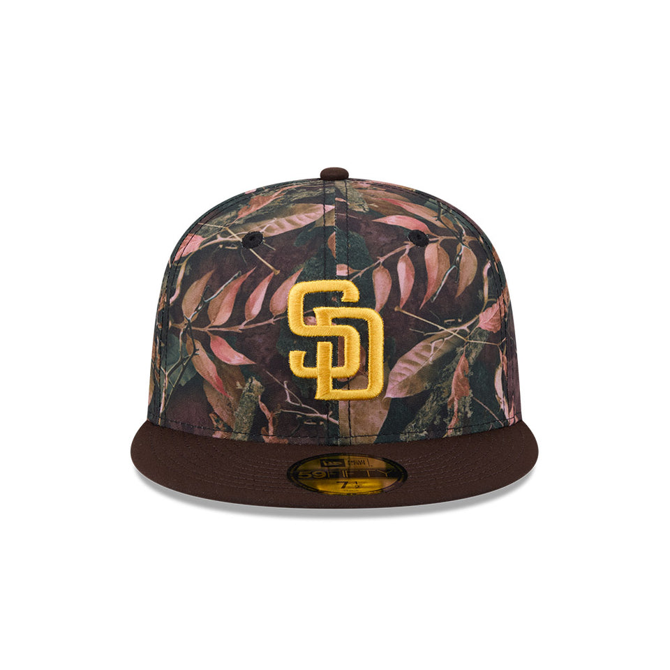 59FIFTY Leaves サンディエゴ・パドレス ブラウンバイザー