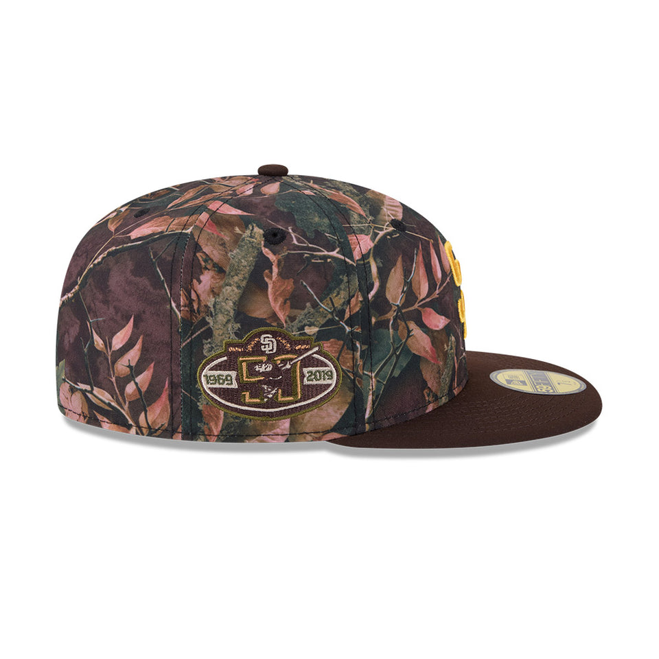 59FIFTY Leaves サンディエゴ・パドレス ブラウンバイザー