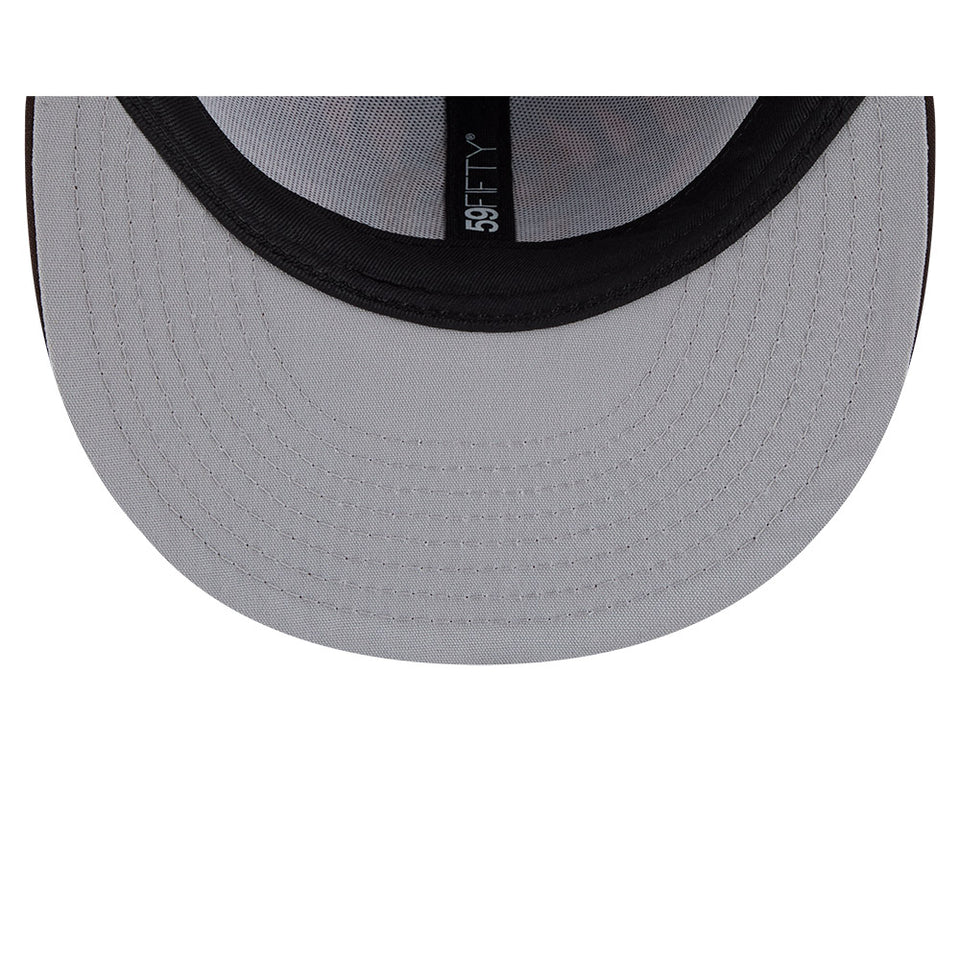 59FIFTY Leaves ニューヨーク・ヤンキース ネイビーバイザー