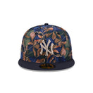 59FIFTY Leaves ニューヨーク・ヤンキース ネイビーバイザー