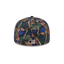59FIFTY Leaves ニューヨーク・ヤンキース ネイビーバイザー
