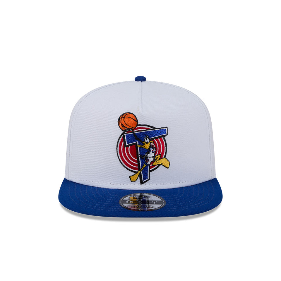 9FIFTY A-Frame Space Jam スペース・ジャム Tune Squad ダフィー・ダック ホワイト/ブルー