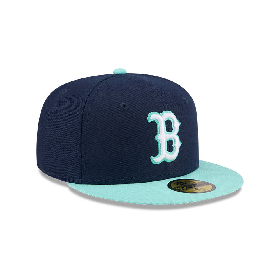 59FIFTY 2-Tone Color Pack ボストン・レッドソックス オーシャンサイドブルー ブルーティントバイザー
