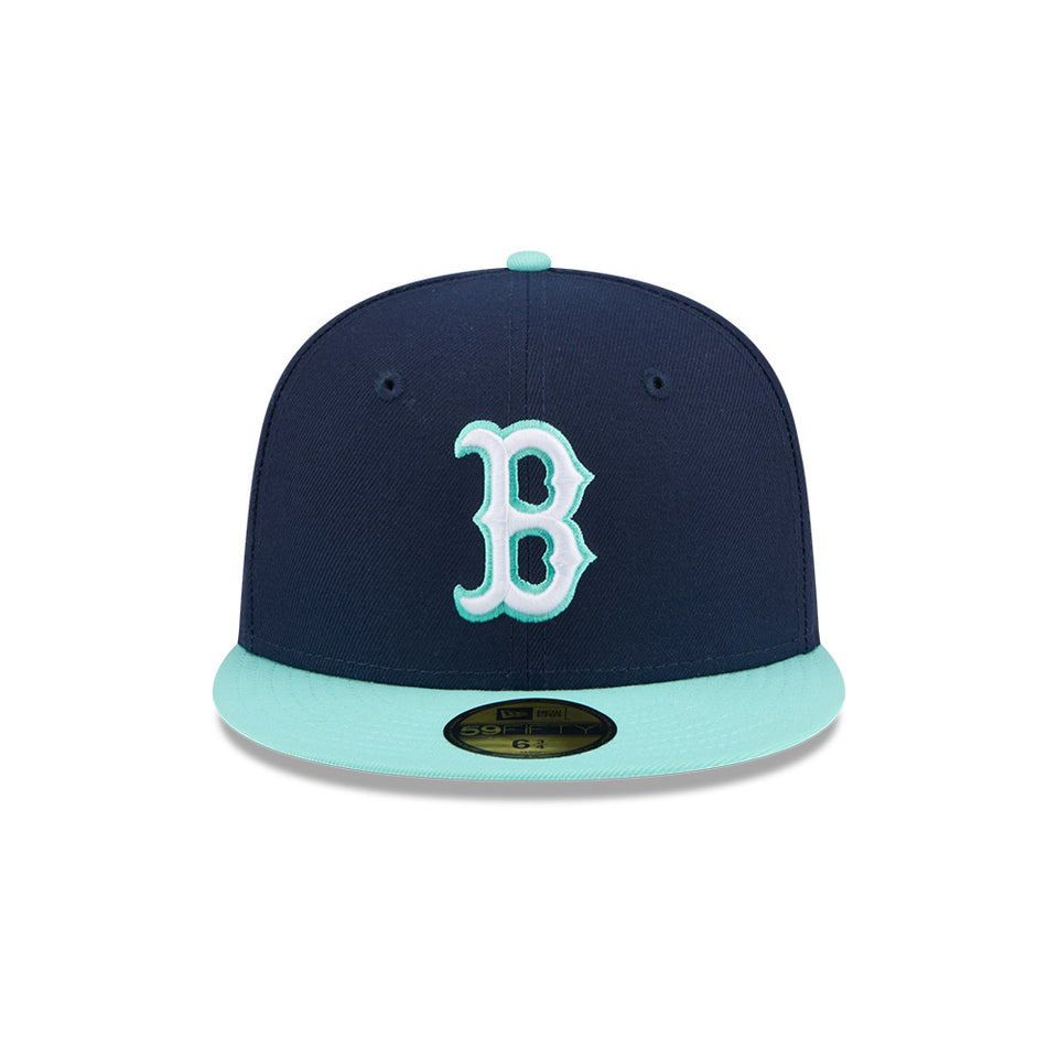 59FIFTY 2-Tone Color Pack ボストン・レッドソックス オーシャンサイドブルー ブルーティントバイザー