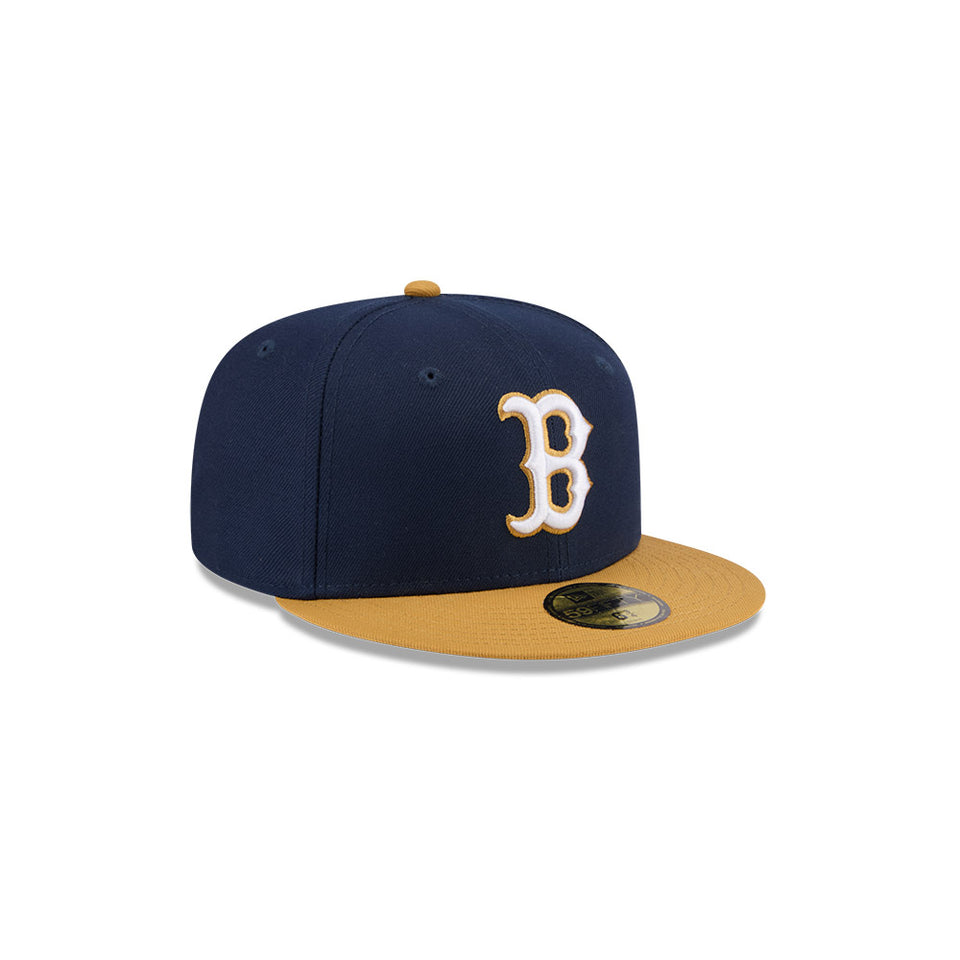 59FIFTY 2-Tone Color Pack ボストン・レッドソックス ネイビー ブラウンバイザー