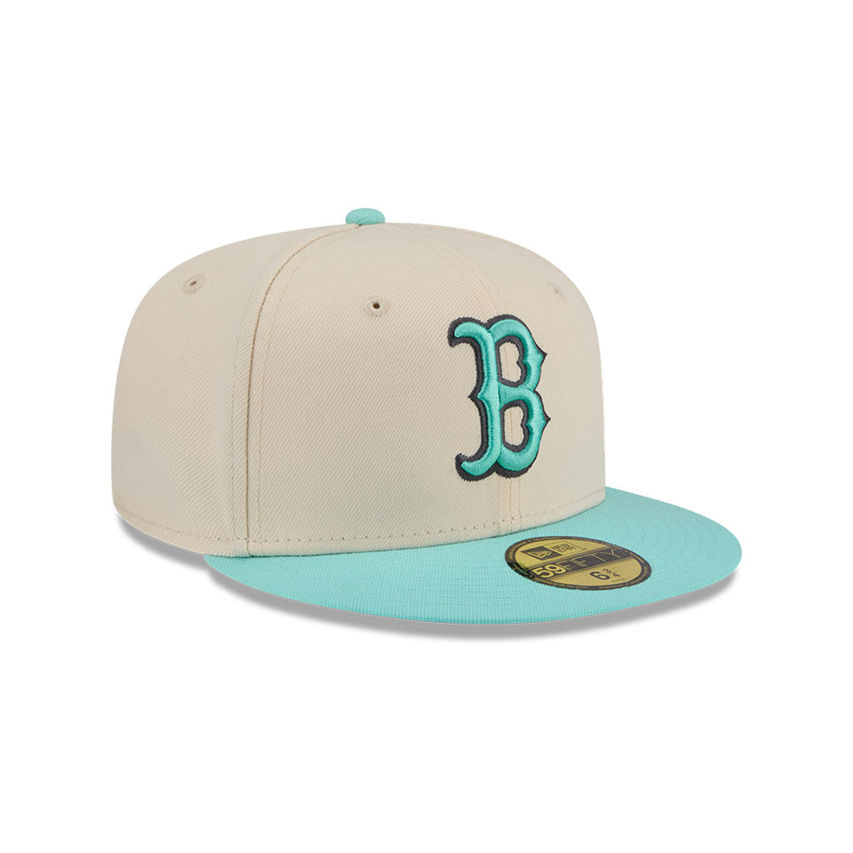 59FIFTY 2-Tone Color Pack ボストン・レッドソックス クローム ミントバイザー