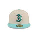 59FIFTY 2-Tone Color Pack ボストン・レッドソックス クローム ミントバイザー