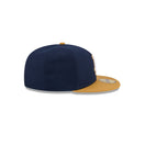 59FIFTY 2-Tone Color Pack ロサンゼルス・ドジャース ネイビー ブラウンバイザー