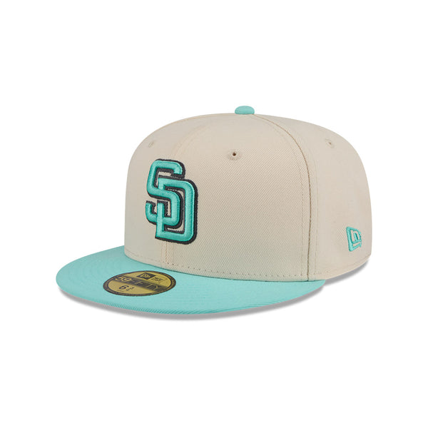 59FIFTY 2-Tone Color Pack サンディエゴ・パドレス クローム ミント