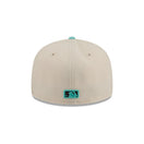 59FIFTY 2-Tone Color Pack サンディエゴ・パドレス クローム ミントバイザー